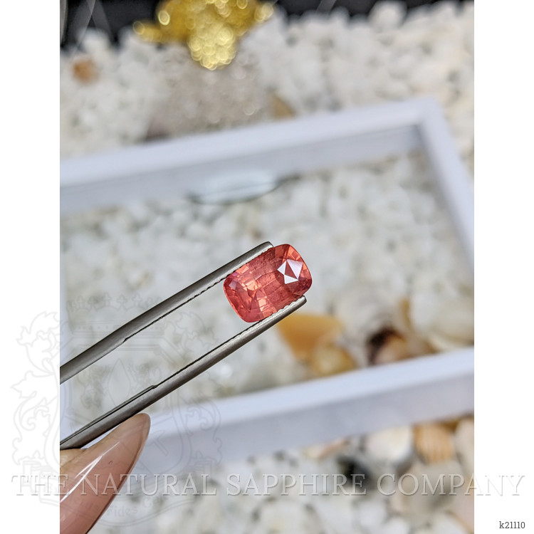 3.02 Ct. Pinkish Orange Spinel from Tanzania