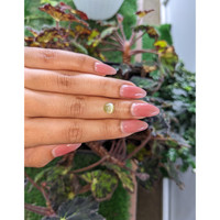 2.53 Ct. Cabochon Chrysoberyl from Ceylon (Sri Lanka) Life Style