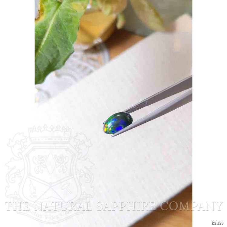 3.02 Ct. Cabochon Black Opal from Ethiopia