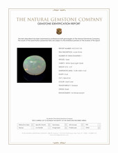 2.37 Ct. Multi Color Cabochon White Opal (Light Opal) from Brazil Scan Report