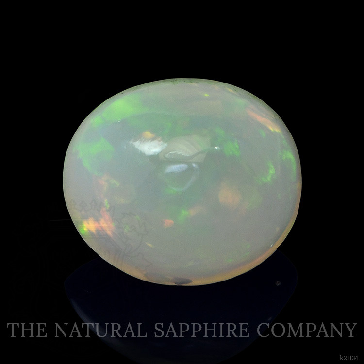 2.37 Ct. Cabochon White Opal from Brazil