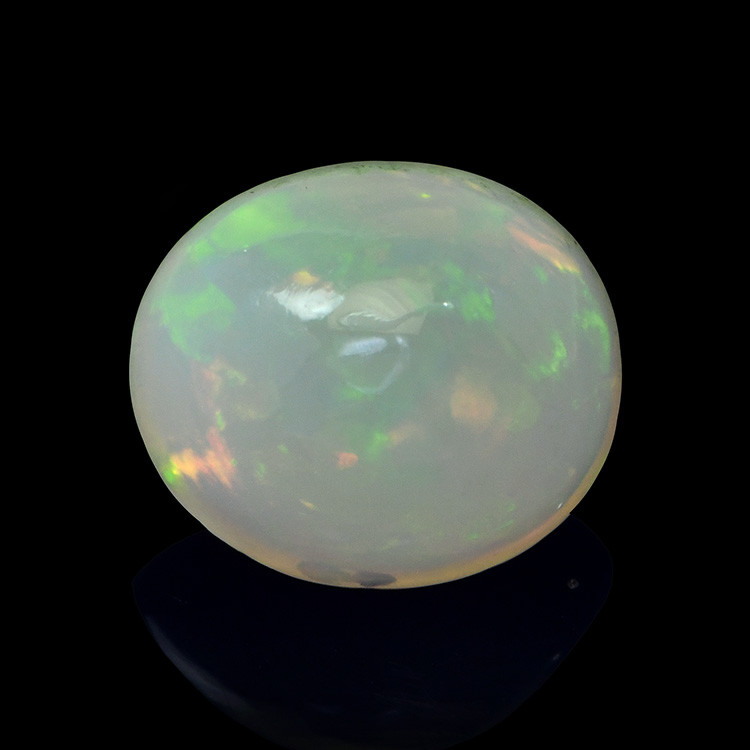 2.37 Ct. Cabochon White Opal from Brazil