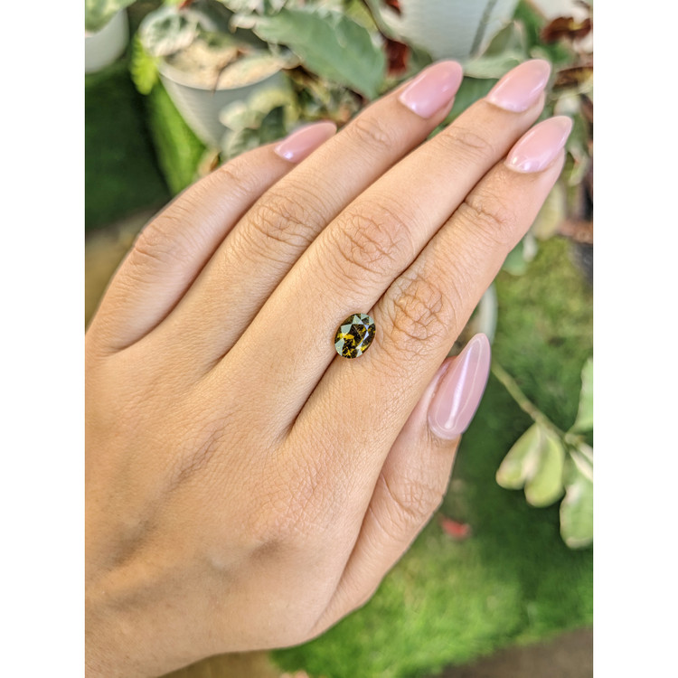 1.74 Ct. Chrysoberyl from Ceylon (Sri Lanka)