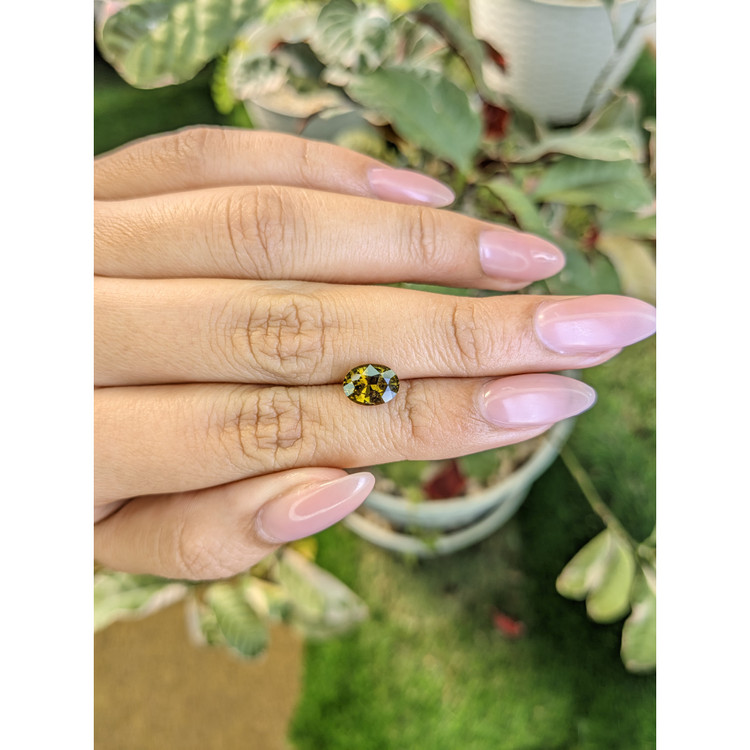 1.74 Ct. Chrysoberyl from Ceylon (Sri Lanka)