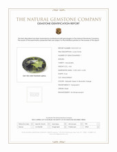 4.54 Ct. Alexandrite from Brazil Scan Report
