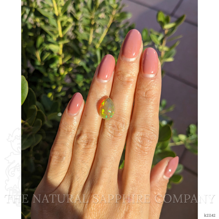 3.28 Ct. Cabochon Jelly Opal from Ethiopia