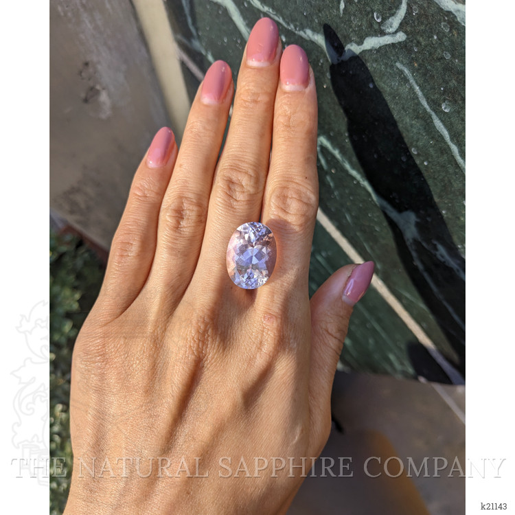 21.46 Ct. Kunzite from Brazil