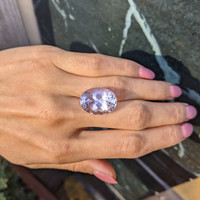 21.46 Ct. Kunzite from Brazil Life Style