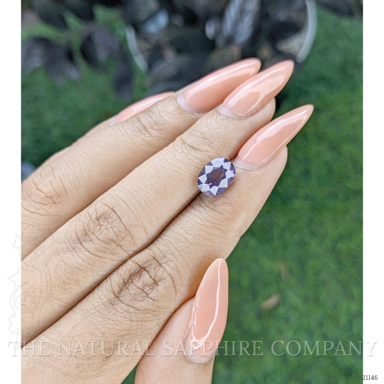 2.30 Ct. Bluish Purple Spinel from Ceylon (Sri Lanka)