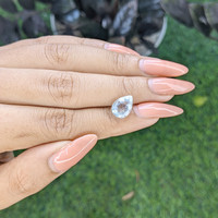 2.38 Ct. Blue Aquamarine from Ceylon (Sri Lanka) Life Style
