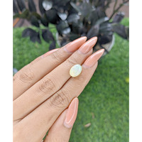 2.51 Ct. Multi Color Cabochon White Opal from Ethiopia Life Style