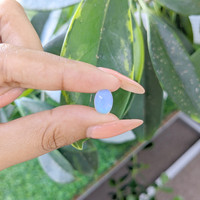 2.13 Ct. Multi Color Cabochon White Opal from Ethiopia Life Style