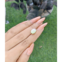 2.07 Ct. Multi Color Cabochon White Opal from Ethiopia Life Style