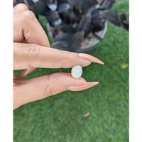 2.07 Ct. Multi Color Cabochon White Opal from Ethiopia Life Style