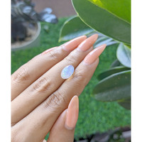 1.76 Ct. Multi Color Cabochon White Opal from Ethiopia Life Style