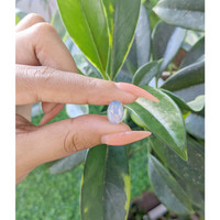 1.76 Ct. Multi Color Cabochon White Opal from Ethiopia Life Style