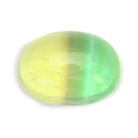 11.58 Ct. Bi Color Cabochon Fluorite from Ceylon (Sri Lanka) Video