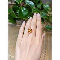 8.50 Ct. Citrine from Brazil Life Style