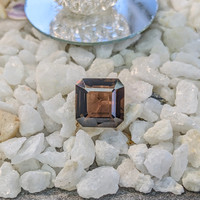 10.24 Ct. Smokey Quartz from Ceylon (Sri Lanka) Life Style