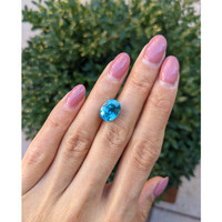 7.34 Ct. Zircon from Madagascar Life Style