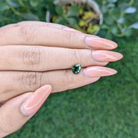 0.77 Ct. Green Tourmaline from Tanzania Life Style