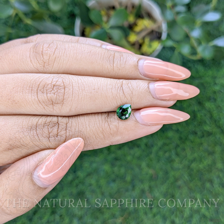 0.77 Ct. Green Tourmaline from Tanzania