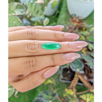 4.62 Ct. Cabochon Jade from Burma (Myanmar) Life Style