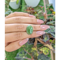 6.64 Ct. Cabochon Jade from Burma (Myanmar) Life Style