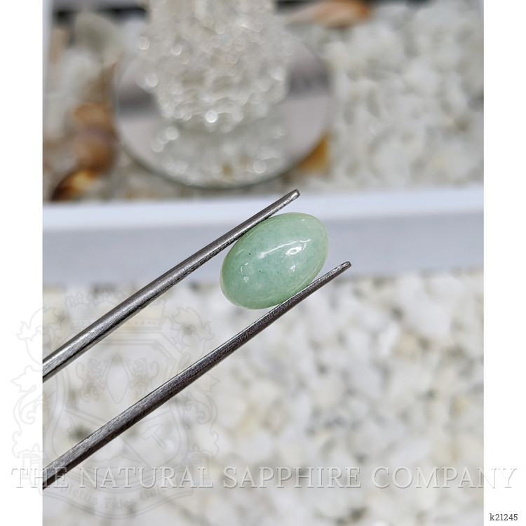 3.66 Ct. Cabochon Jade from Burma (Myanmar)