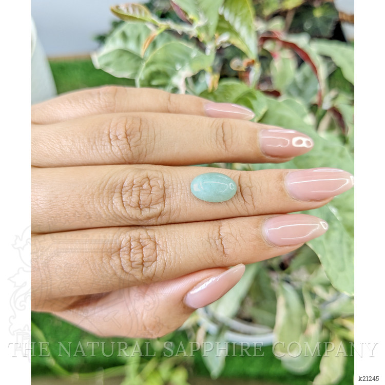 3.66 Ct. Cabochon Jade from Burma (Myanmar)