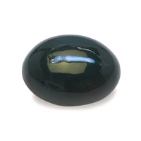 8.39 Ct.Tw. Oval Bloodstone (Heliotrope)