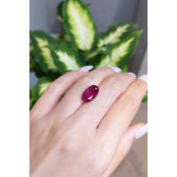4.93 Ct. Rubellite Tourmaline from Mozambique Life Style
