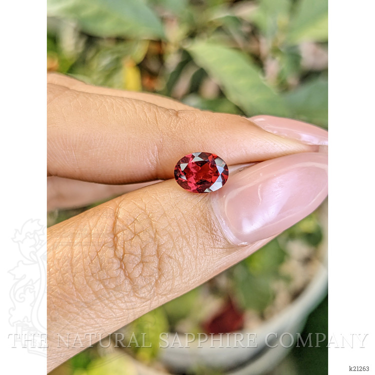 1.49 Ct. Rhodolite Garnet from Ceylon (Sri Lanka)