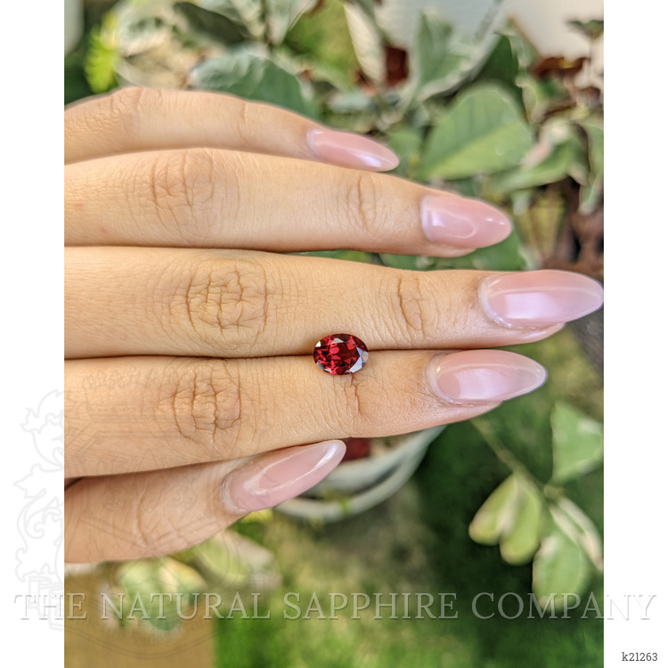 1.49 Ct. Rhodolite Garnet from Ceylon (Sri Lanka)