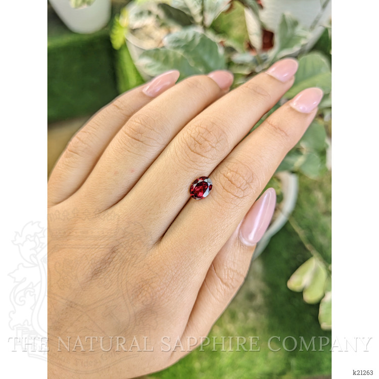 1.49 Ct. Rhodolite Garnet from Ceylon (Sri Lanka)