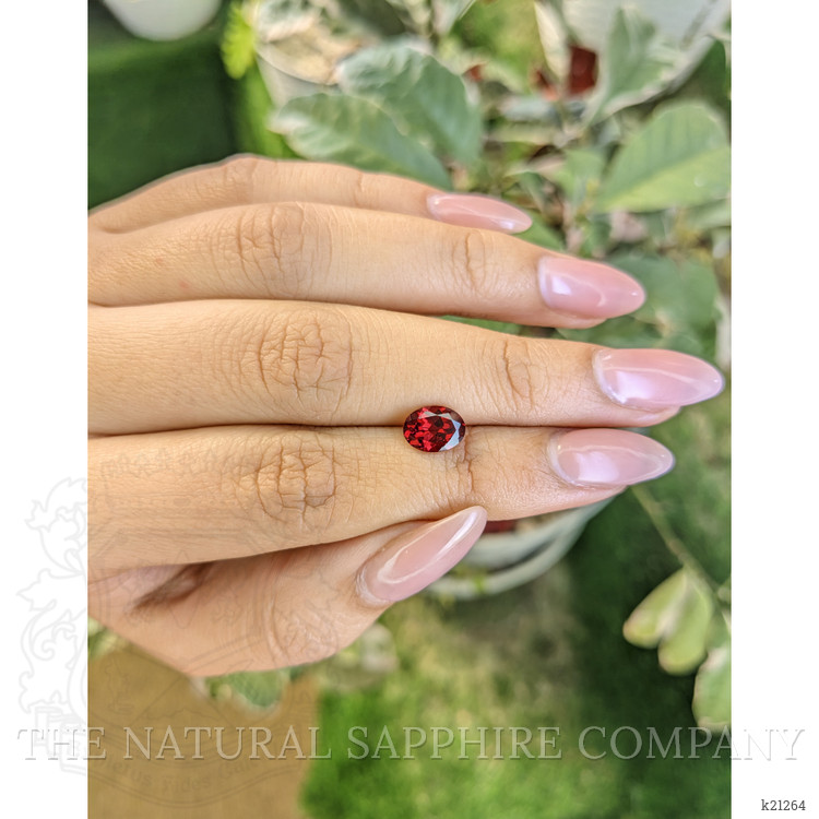 1.64 Ct. Rhodolite Garnet from Ceylon (Sri Lanka)