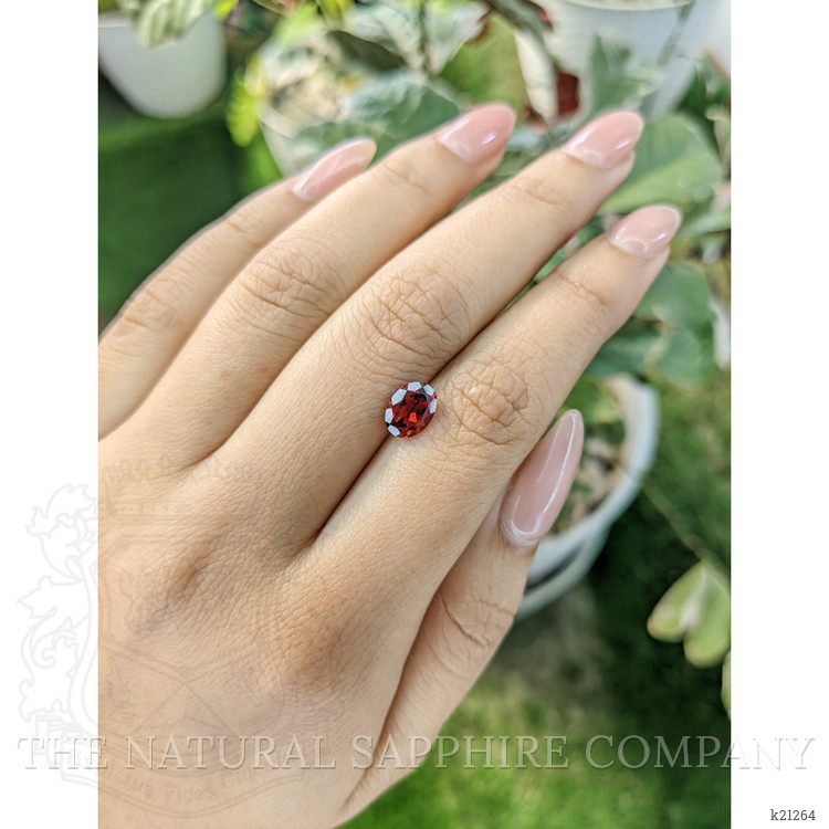 1.64 Ct. Rhodolite Garnet from Ceylon (Sri Lanka)