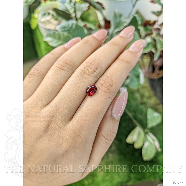 1.43 Ct. Rhodolite Garnet from Ceylon (Sri Lanka)