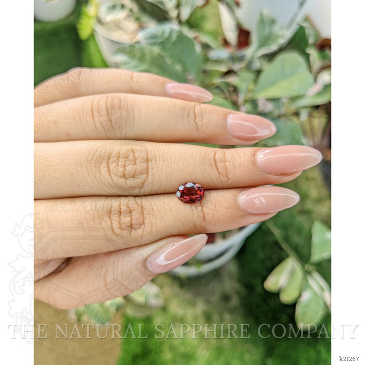 1.43 Ct. Rhodolite Garnet from Ceylon (Sri Lanka)