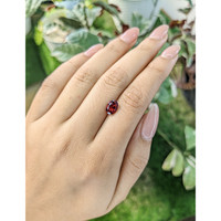 1.56 Ct. Rhodolite Garnet from Ceylon (Sri Lanka) Life Style