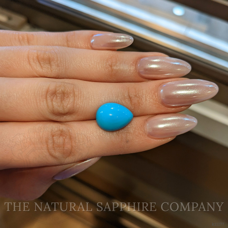 7.34 Ct. Cabochon Turquoise from USA