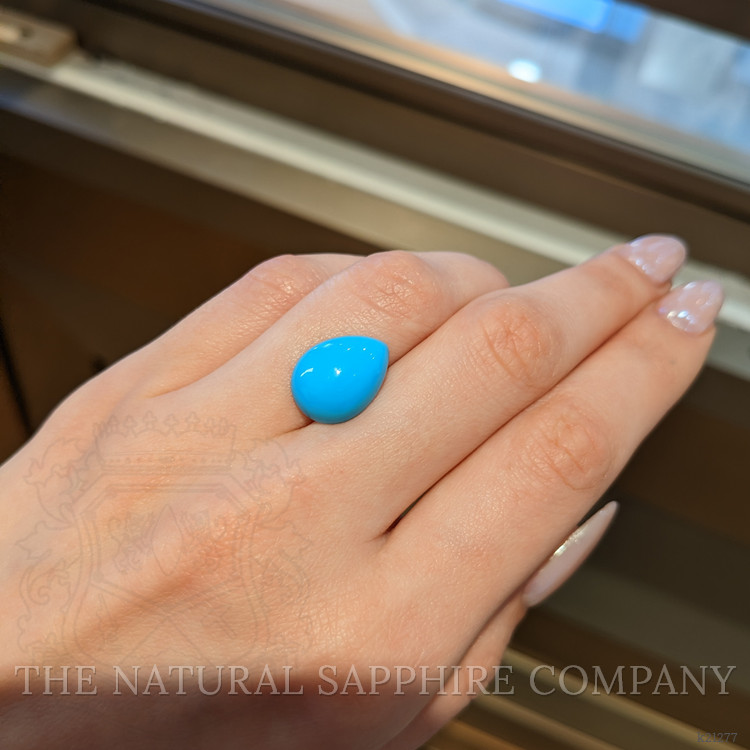 7.34 Ct. Cabochon Turquoise from USA