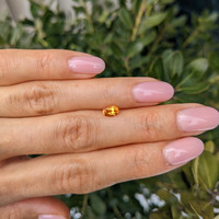 0.75 Ct. Spessartite Garnet from Ceylon (Sri Lanka) Life Style