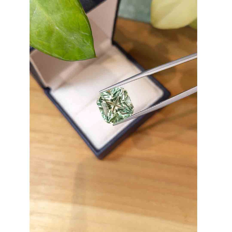 11.06 Ct. Prasiolite from Brazil