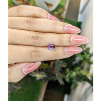 1.32 Ct. Rhodolite Garnet from Ceylon (Sri Lanka) Life Style