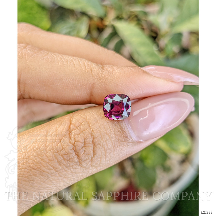 2.41 Ct. Rhodolite Garnet from Ceylon (Sri Lanka)