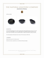 3.26 Ct. Blue Spinel from Ceylon (Sri Lanka) Appraisal
