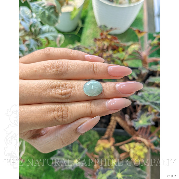 7.02 Ct. Cabochon Jade from Burma (Myanmar)