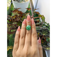 7.63 Ct. Cabochon Jade from Burma (Myanmar) Life Style