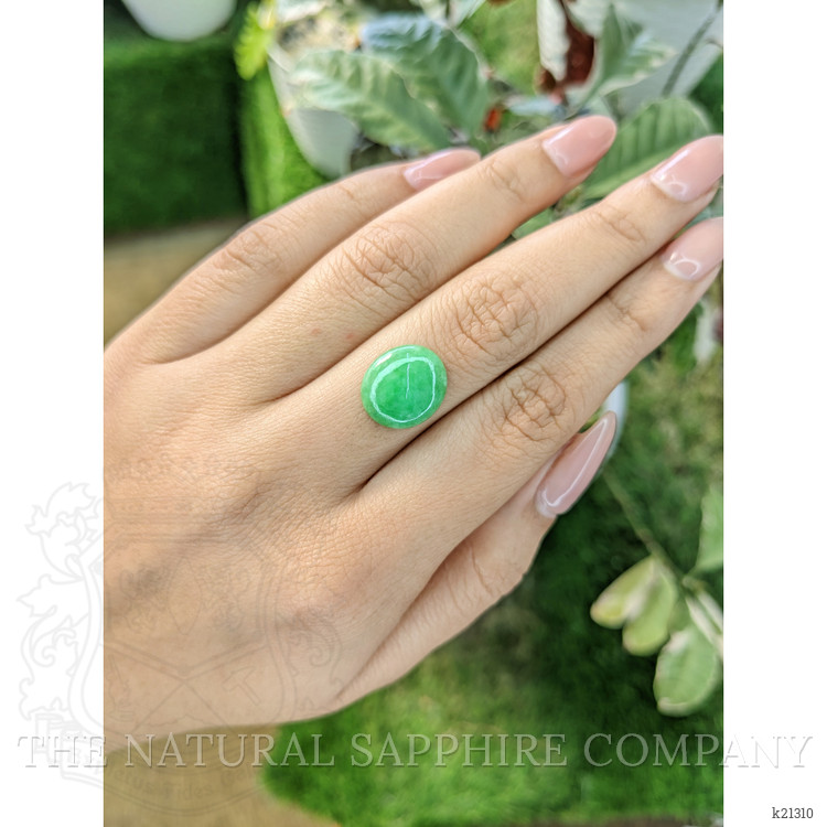5.67 Ct. Cabochon Jade from Burma (Myanmar)